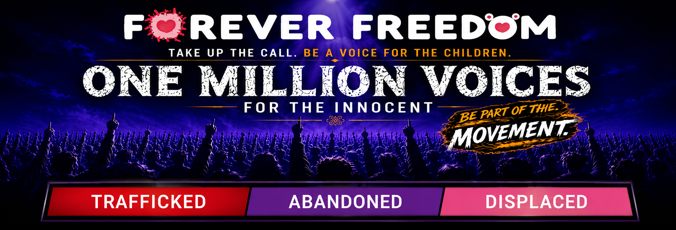 One Million Voices hero image